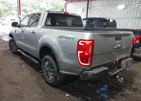 2021 Ford Ranger Xlt из США, поврежденный, VIN 1FTER4EHXMLD36230